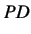 $\displaystyle PD$